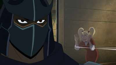 - Speak.
- You gotta come closer. - Batman vs Teenage Mutant Ninja Turtles