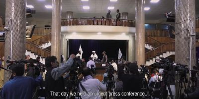 - [speaking an Afghan language] - Escape from Kabul