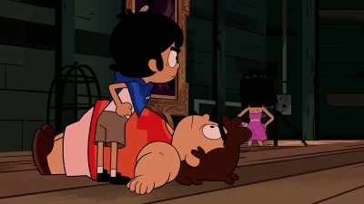 [ Speaking backwards ] - Victor and Valentino