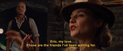 (SPEAKING FRENCH
AND GERMAN) - Inglourious Basterds