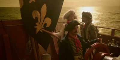 (speaking French)
Obviously - Our Flag Means Death