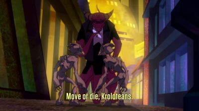 (SPEAKING IN ALIEN LANGUAGE) - Young Justice