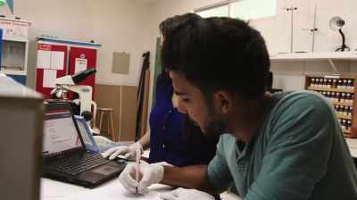 (speaking in native language). - Science Fair