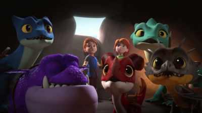 [speaking in Spanish] - Dragons: Rescue Riders: Hunt for the Golden Dragon