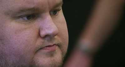 [speaking indistinctly] - Kim Dotcom: Caught in the Web