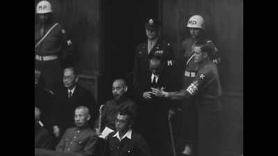 [speaking indistinctly] - Tokyo Trial