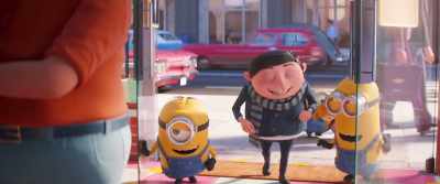 - [speaking Minionese]
- [laughing, whooping] - Minions: The Rise of Gru