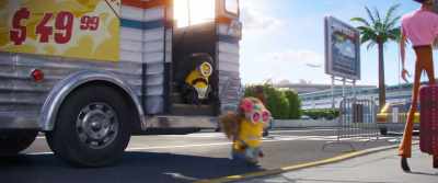 [speaking Minionese] - Minions: The Rise of Gru