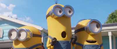 [speaking Minionese] - Minions: The Rise of Gru