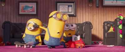 [speaking Minionese] - Minions: The Rise of Gru