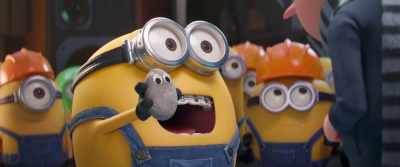 [speaking Minionese] - Minions: The Rise of Gru