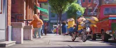 [speaking Minionese] - Minions: The Rise of Gru