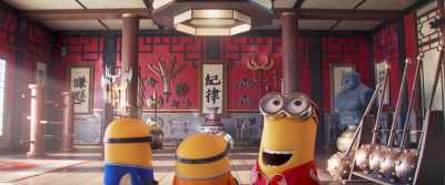 [speaking Minionese] - Minions: The Rise of Gru