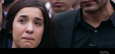 -[ Speaking native language ] - On Her Shoulders