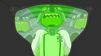 [ Speaking native language ]
[ Translator engages ] - Ben 10 vs  the Universe: The Movie