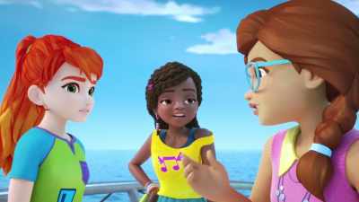 Speaking of
being lost at sea, - LEGO Friends: Girls on a Mission