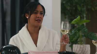 Speaking of drinking it in,
this wine you brought - The Professional Bridesmaid