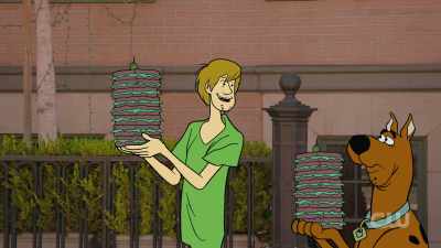 Speaking of gut, - Scooby Doo, Where Are You Now!