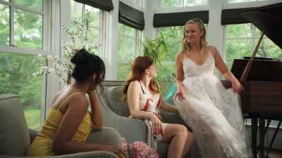 - Speaking of, how long should we keep Mike and Claudia - The Engagement Dress