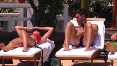Speaking of never
gonna happen, - Love Island