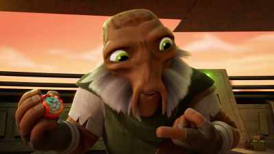 -[speaking Poobian]
-[Kai gasps] - Star Wars: Young Jedi Adventures