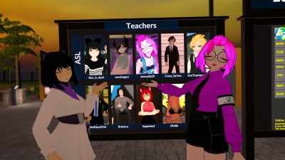 Speaking as self
It was really hard for me - We Met in Virtual Reality