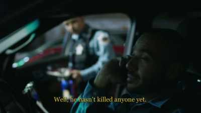 [ speaking Spanish ] - The Red Line