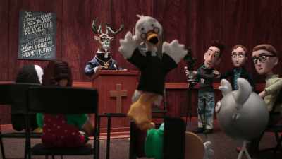 (speaking tongues) - Santa Inc.