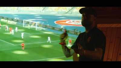 [speaking Ukrainian] - Football Must Go On