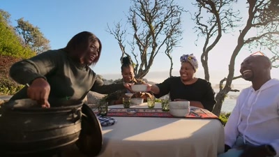 - [speaking Xhosa] - Searching for Soul Food