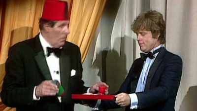(SPEAKS DUTCH)
(REPLIES IN GIBBERISH) - Tommy Cooper Forever