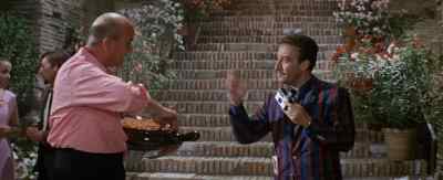 (speaks garbled words
in American accent) - After the Fox