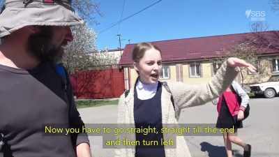 (SPEAKS IN RUSSIAN)
Da. Da. (SPEAKS IN RUSSIAN) - From Russia to Iran: Crossing Wild Frontier