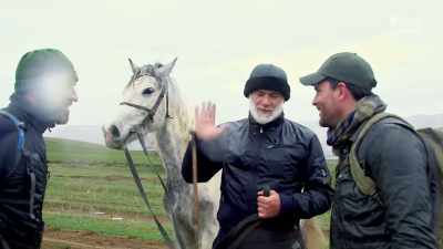 (SPEAKS IN RUSSIAN)
(SPEAKS IN RUSSIAN) - From Russia to Iran: Crossing Wild Frontier