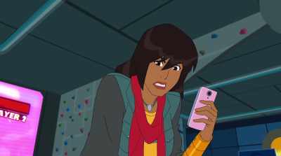 Special family event,
plus three smiley faces. - Marvel Rising: Playing with Fire