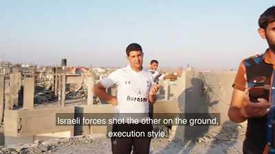 Special forces executed
people who wanted to surrender. - Killing Gaza
