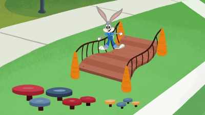 Special sand delivery
for one super sandbox! - Bugs Bunny Builders
