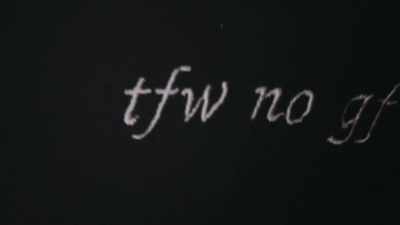 Specifically the rule is,
you can't make a post - TFW No GF