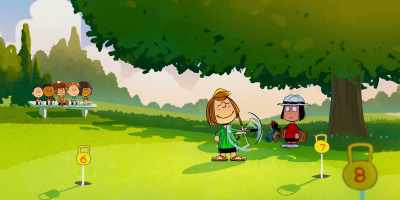 [spectators applauding] - Snoopy Presents: One-of-a-Kind Marcie