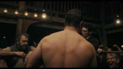 [spectators chanting]
Sugar! Sugar! Sugar! Sugar! - A Thousand Blows