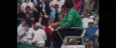 SPECTATORS EXCLAIM - McEnroe