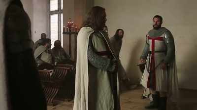 [ Spectators murmur ] - Knightfall
