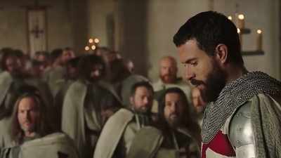 [ Spectators murmuring ] - Knightfall