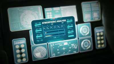 Spector graph reads 78% Nitrogen, 21%
Oxygen, 1% Argon, radiation nominal. - Ghost Planet