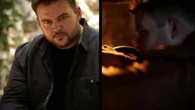 Speedy's linked to the crime
because his details - History's Greatest Heists with Pierce Brosnan