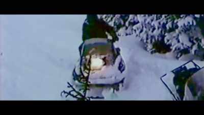 [Spencer] It would take down four-inch trees,
five-inch trees - Tread