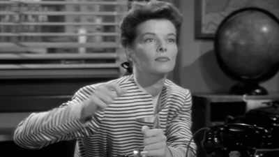 Spencer Tracy is
the sports columnist - Call Me Kate