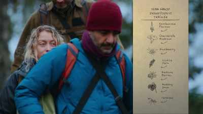 Spending days in
wilderness to forage - Chefs vs Wild