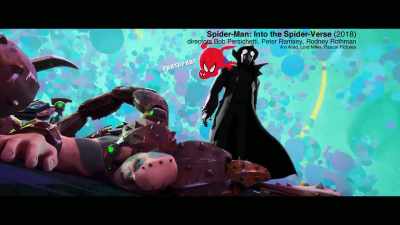 Spider-ham blows raspberry - The Story of Film: A New Generation