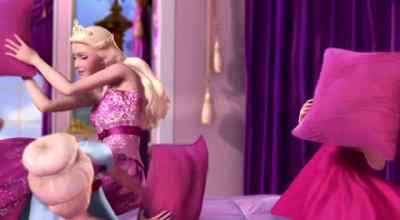 Spider, O Spider, pray why do you spin
your pretty white web so fine and so thin? - Barbie: The Princess & The Popstar